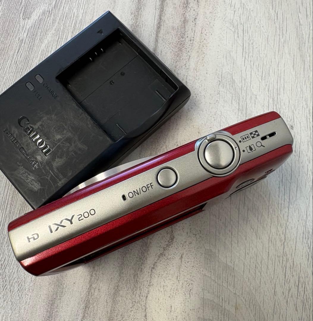 Canonキャノンデジカメixy200PC2333本体充電池充電器※動作確認済み
