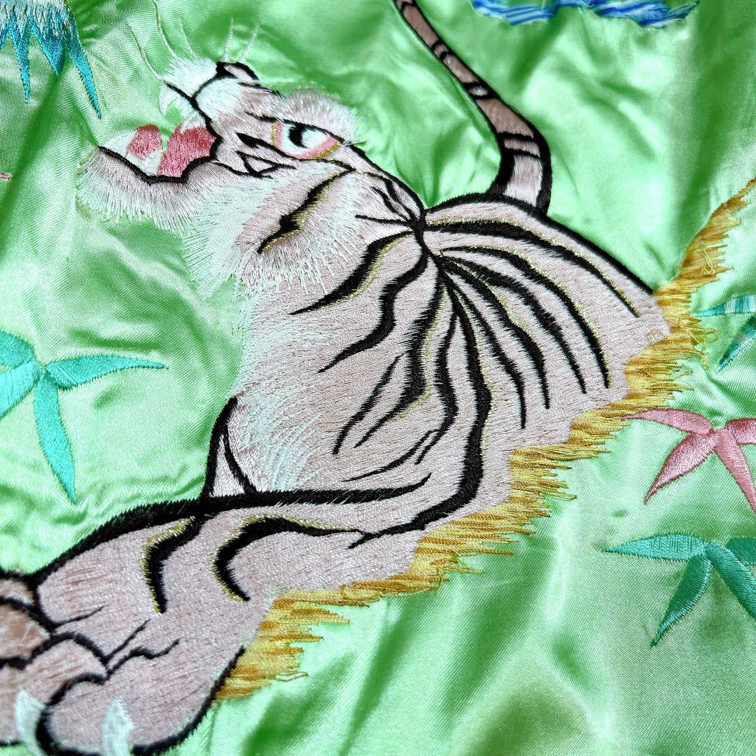 東洋エンターブライズ クローバーリーフ　スカジャン リバーシブル 2way