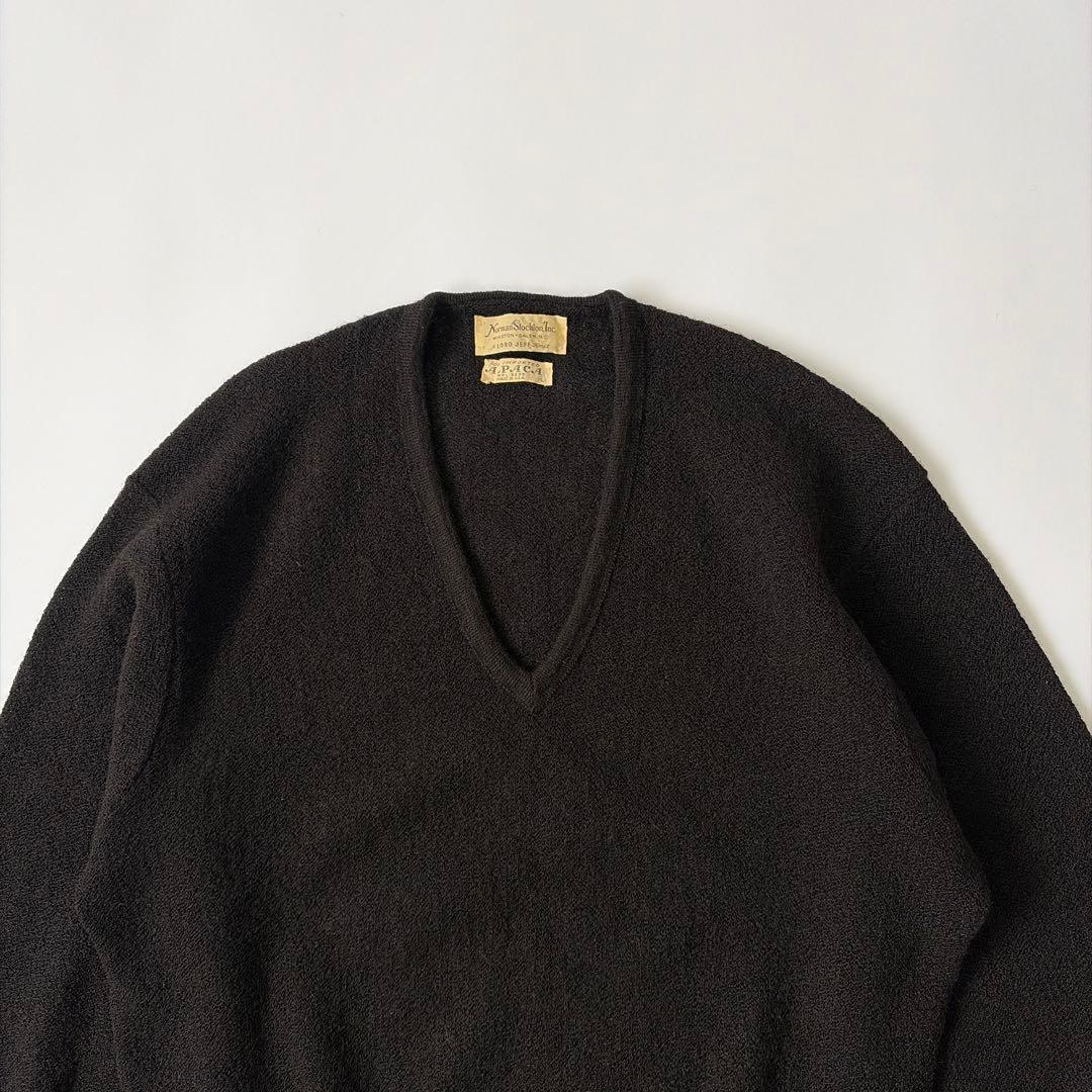 〜60s USA製 Lord Jeff パール編み アルパカセーター