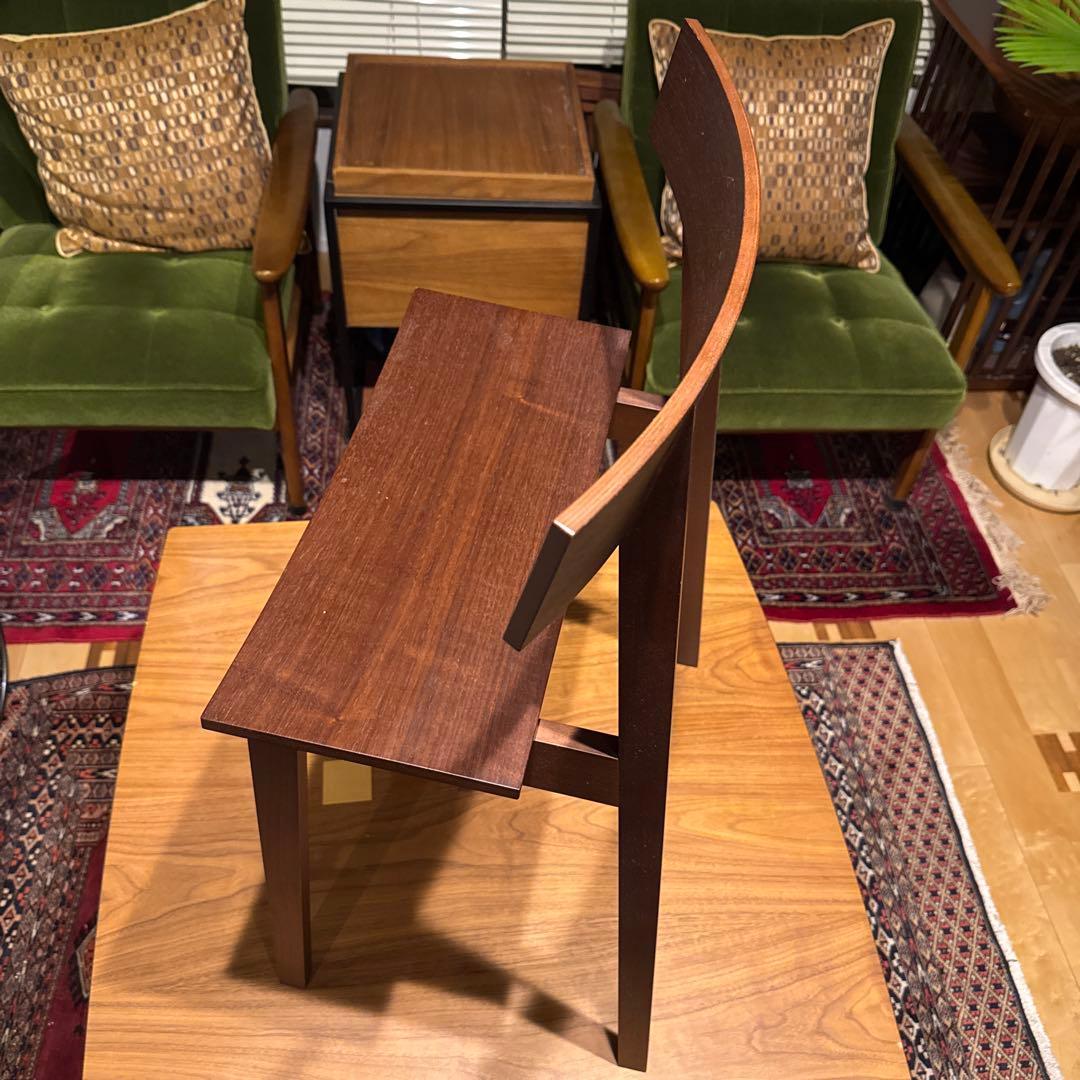 美品　half chair Op.1 ウォールナット　楽器用椅子