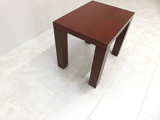 ゆ*め様 スクエア型サイドテーブル　　リビングテーブル/コーヒーテーブル/花台/