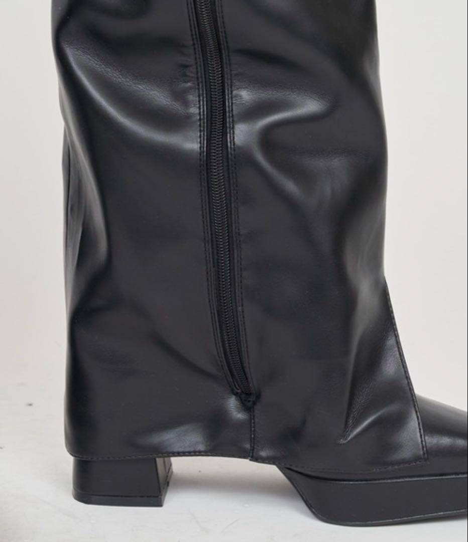 即配送新品PARTYカバーニーハイブーツ今期ロイヤルパーティー