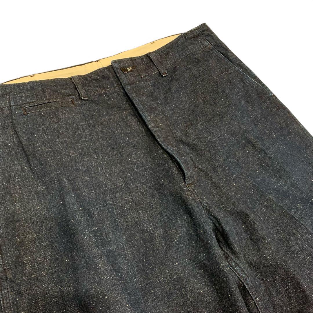 【36inch】アットラスト AT LAST TWC BP アーミーデニムパンツ