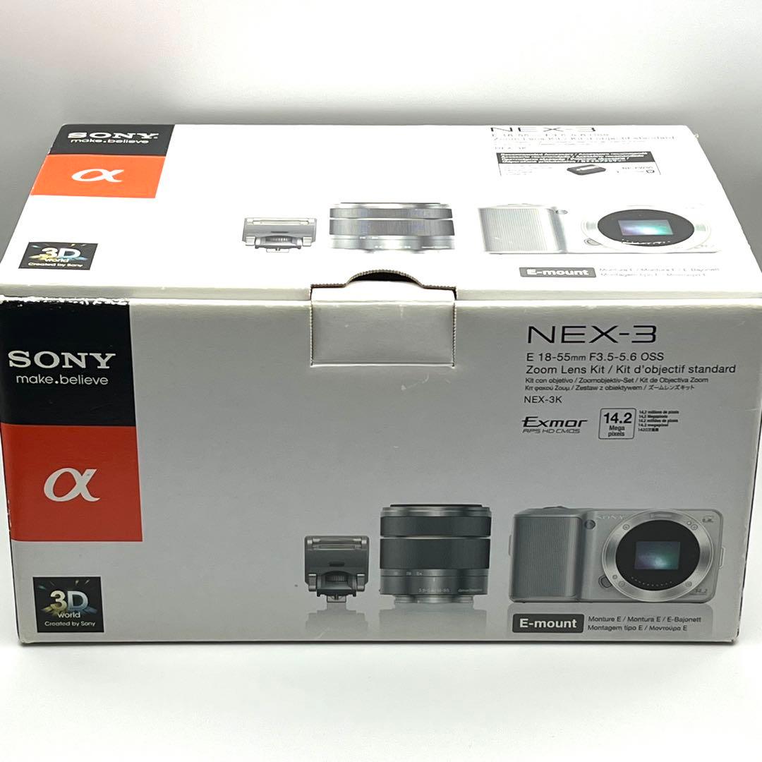 SONY ソニー α NEX-3 E18-55mmレンズキット ブラック