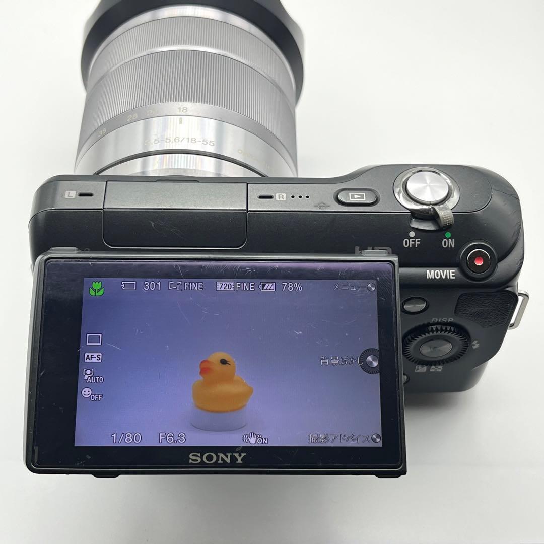 SONY ソニー α NEX-3 E18-55mmレンズキット ブラック