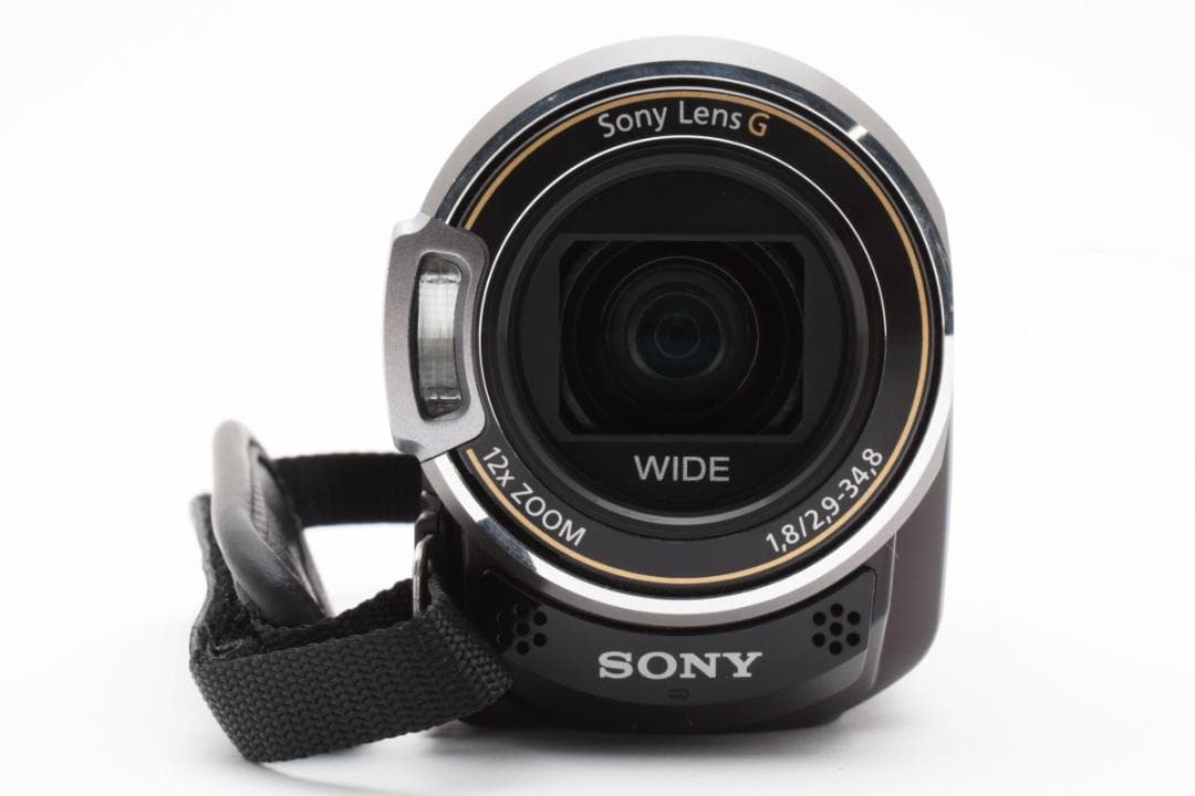 【極美品】SONY HANDYCAM HDR-CX370V ボルドーブラウン