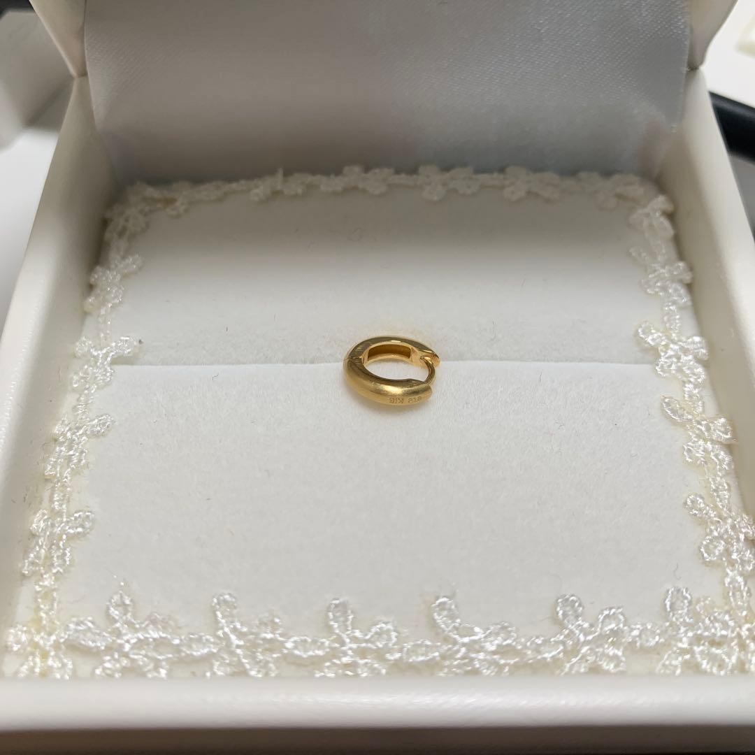 ete フープピアス　18k 【片耳】