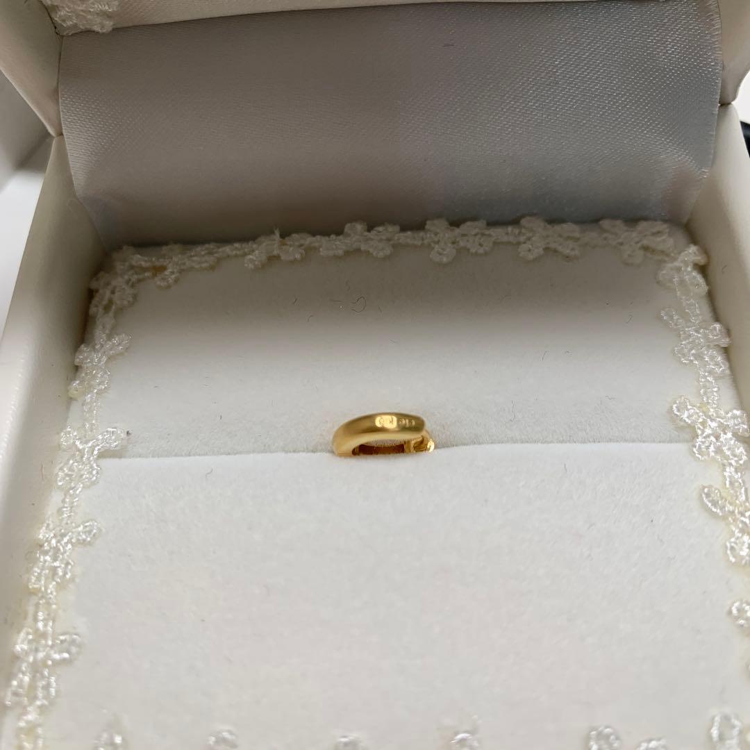 ete フープピアス　18k 【片耳】