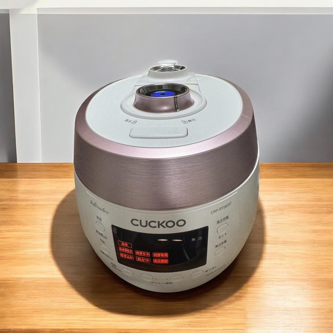 【CUCKOO クック 電気圧力炊飯器 CRP-RT0605F】