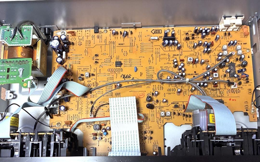 【動作OK！！】ダブルカセットデッキ　PIONEER　T-W01AR　②