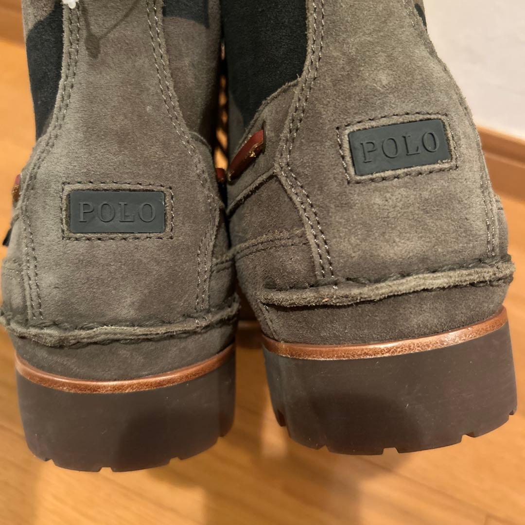 未使用　タグ付き　POLO RALPH LAUREN レザー ブーツ