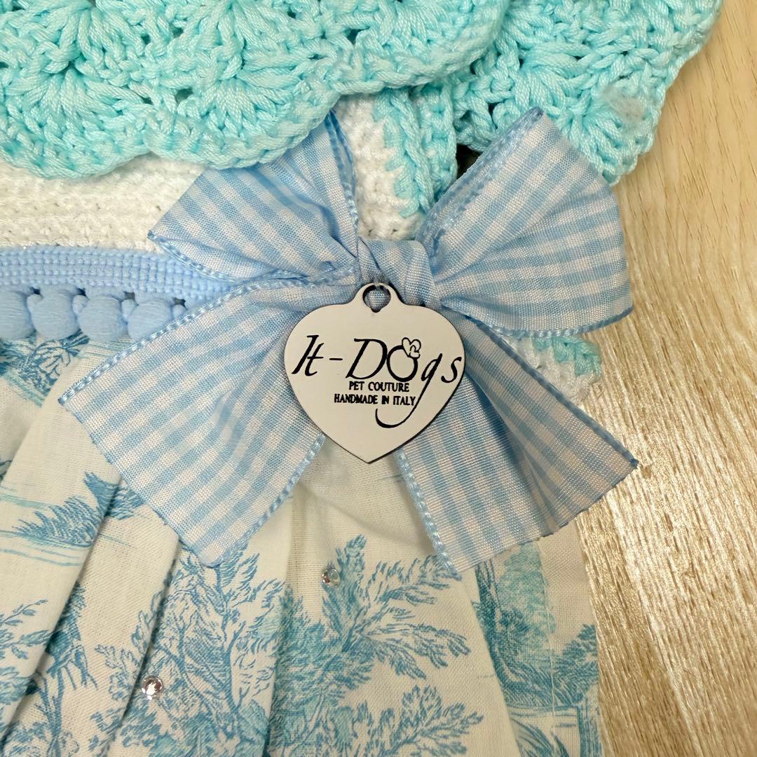 新品未使用　It Dogs 2023 Summer トワルドジュイドレス　水色