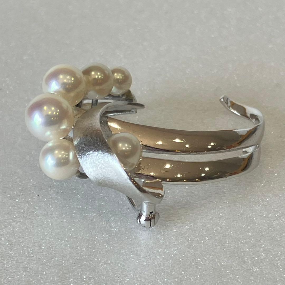 【TASAKI/タサキ パール ブローチ】真珠 レディース