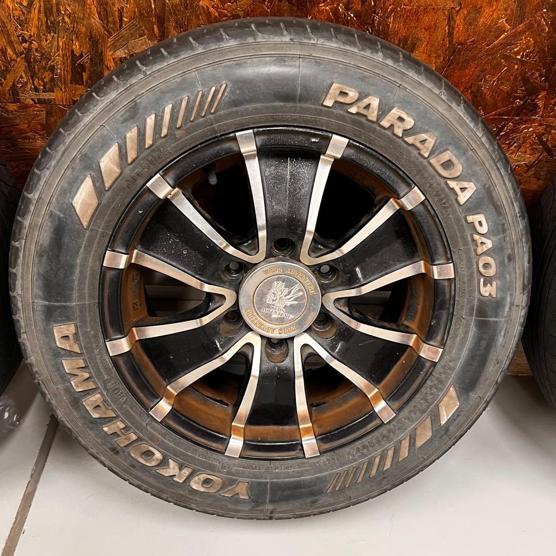 WEDS ADVENTURE ホイール 16インチ ハイエース　タイヤ ウェッズ