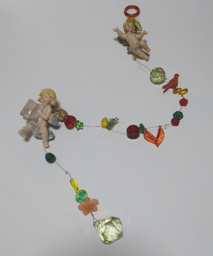 ミハエルネグリン 天使 モビール(グリーン)