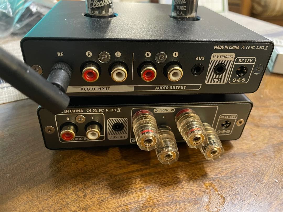 AIYIMA T1 PRO & A07 MAX 真空管プリ・メイン　真空管おまけ