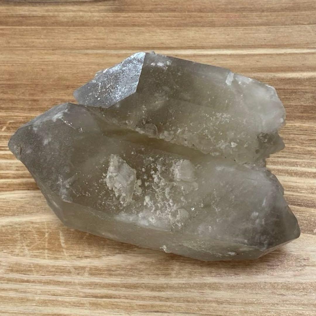 ゼウス スモーキー シトリン 原石 ダブルポイント 天然石 パワーストーン