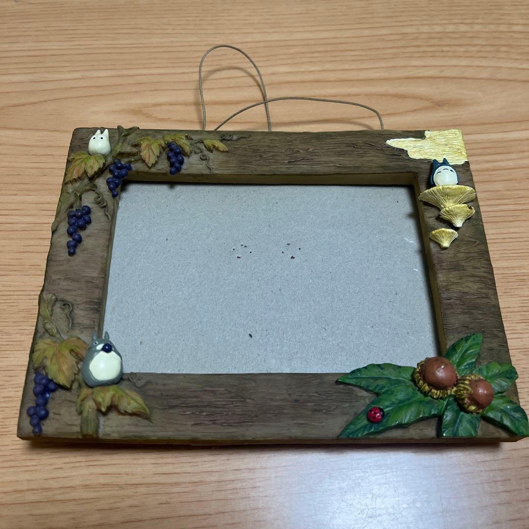 となりのトトロ フォトフレーム 3個セット 春 夏 秋 写真立て