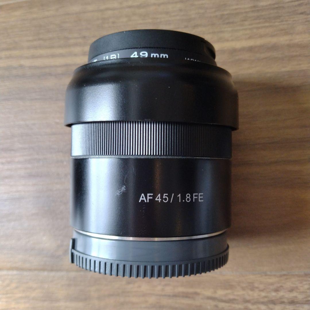 SAMYANG AF45ｍｍ F1.8 FE ＆レンズフィルター