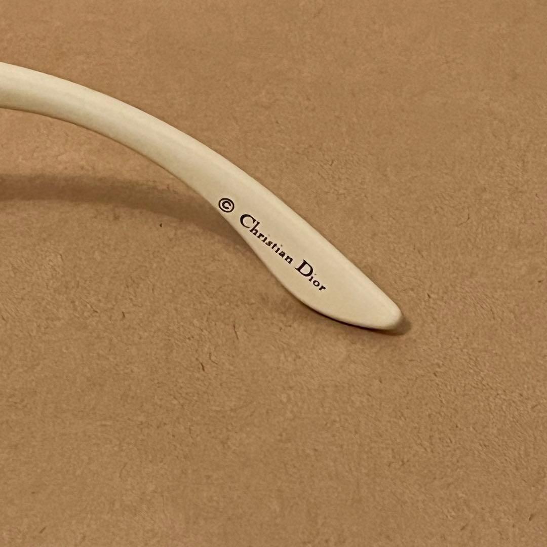 （希少）Dior クリスチャン　ディオール　サングラス　白　ホワイト