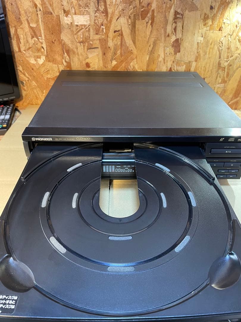 【動作確認済】Pioneer レーザーディスクプレーヤー CLD-100