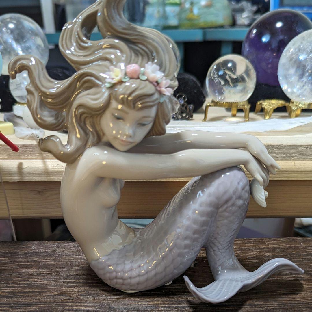 ◇廃盤希少 LLADRO リヤドロ 人魚 イリュージョン マーメイド