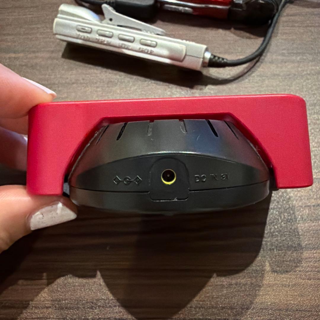 【ジャンク品】SHARP ポータブルMDレコーダー MD-DS70-R