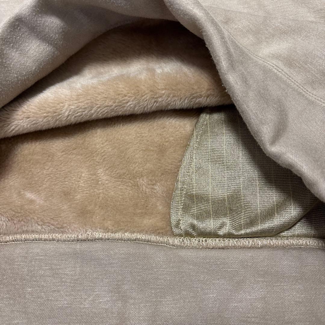 JUN&ROPE スウェット 裏起毛 クルーネック ゴルフウェア ベージュ