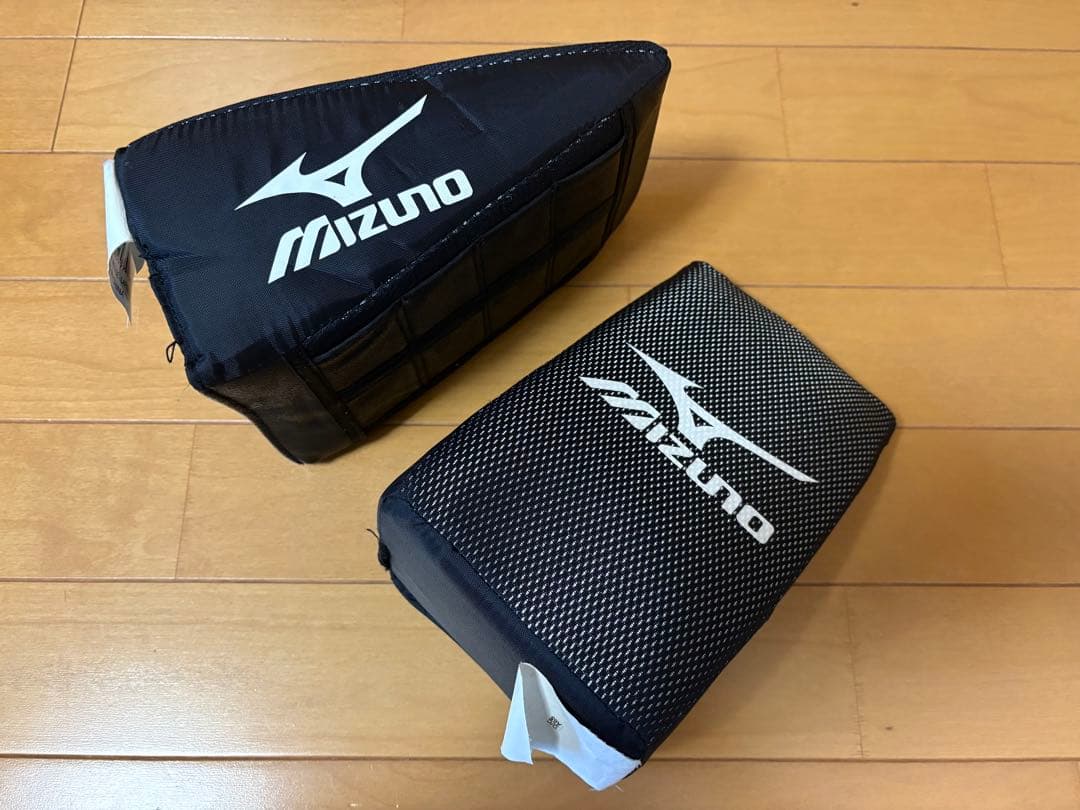 Mizuno Pro キャッチャー防具セット 赤/黒　硬式、革・ゴムソフト用
