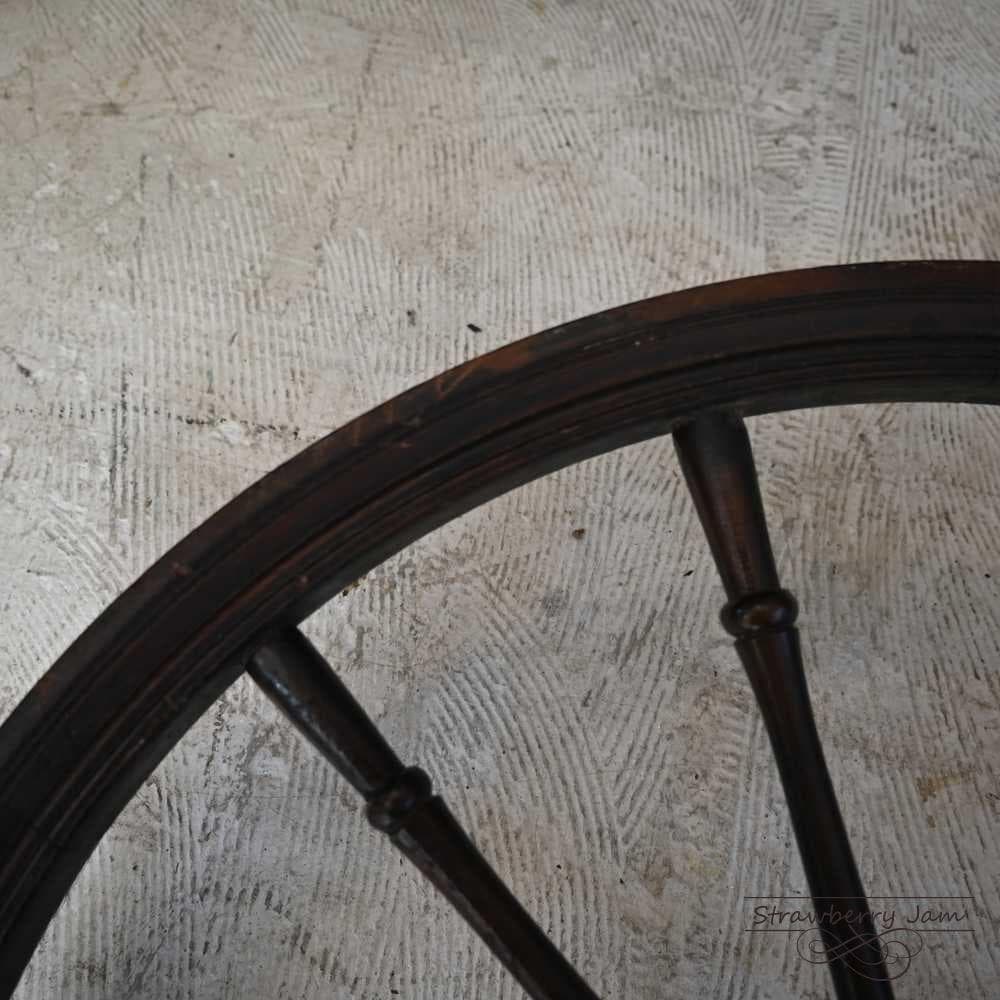 L3710-31 英国アンティーク ヴィクトリアン ガーデンホイール 車輪