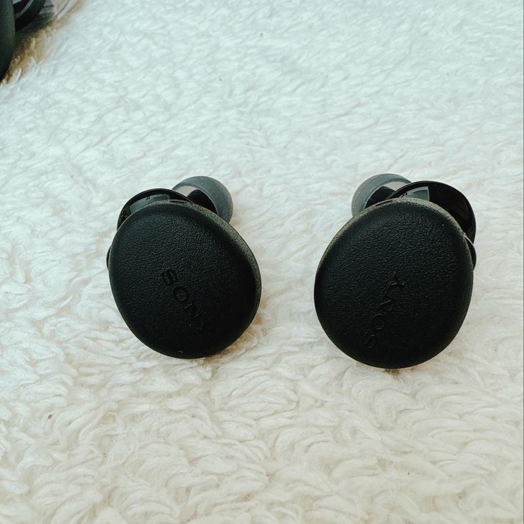 ほぼ未使用】SONY WF-XB700 ブラック Bluetoothイヤホン防水