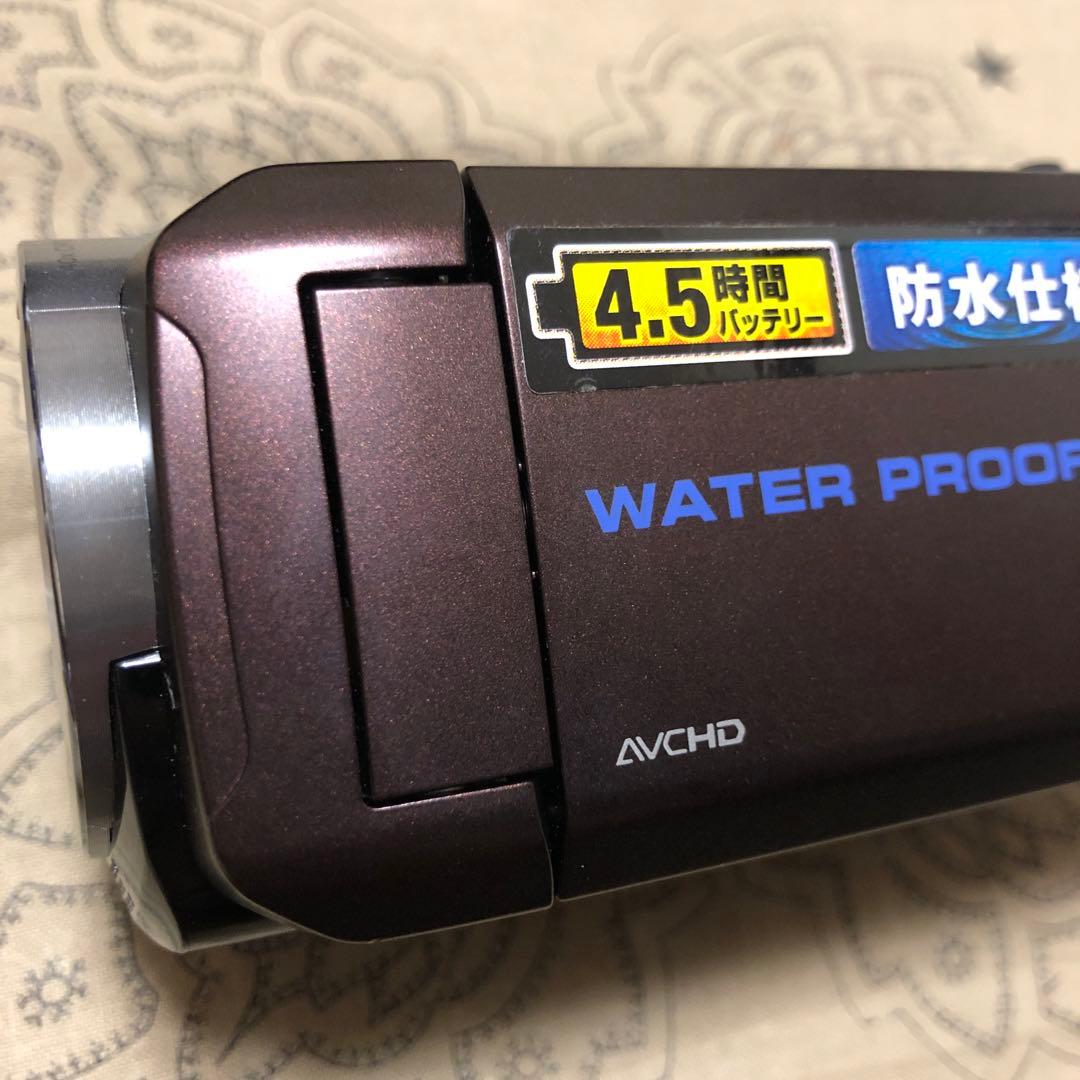 美品 JVC GZ-R70 ビデオカメラ 防水 32GB内蔵メモリー