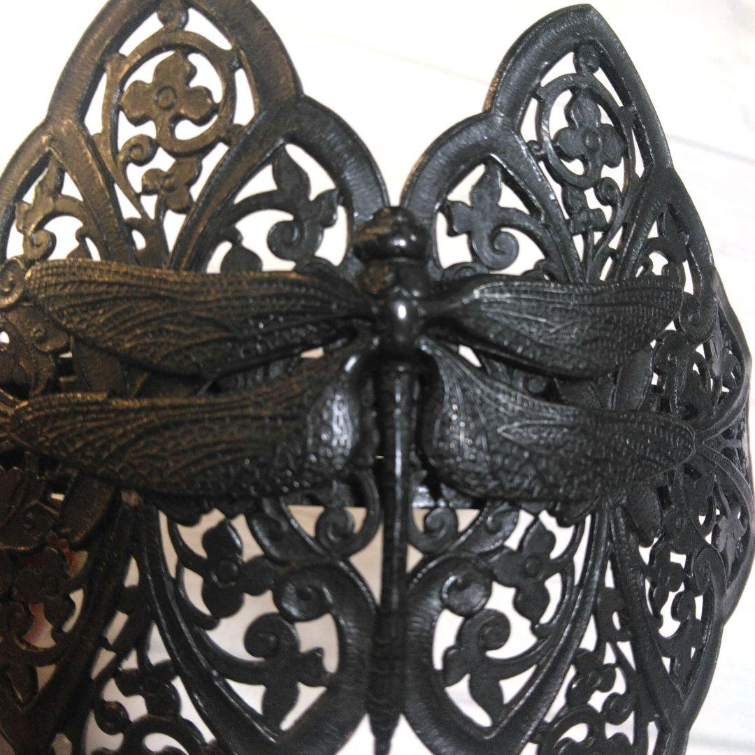 イマックトンボモチーフメタルバレッタ