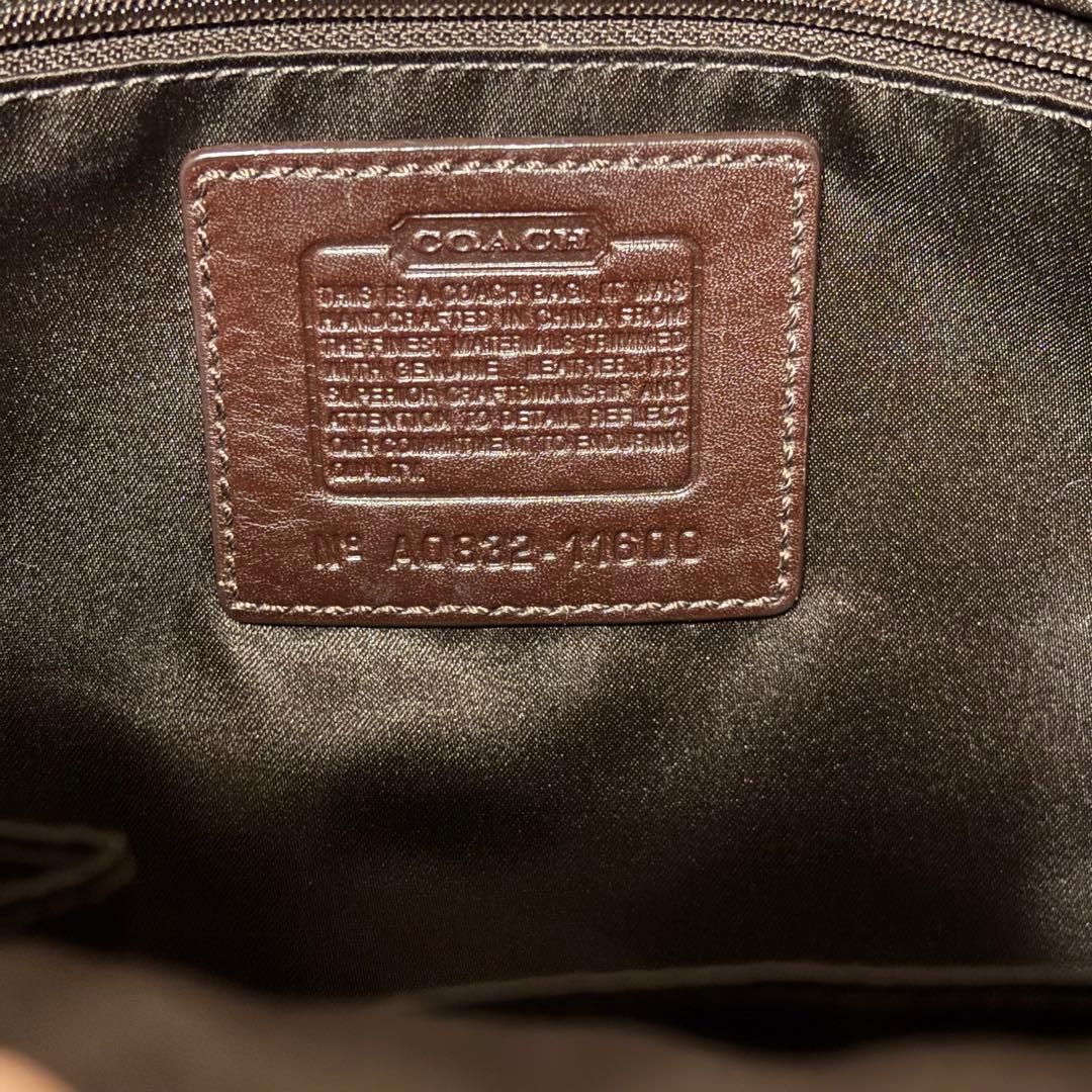 COACH コーチ　ワンショルダー　ショルダーバッグ　シグネチャー キャンバス