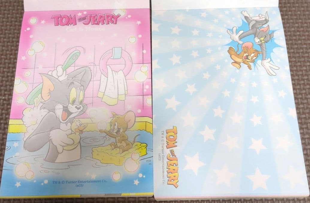 平成レトロ　メモ帳　トムとジェリー　トムジェリ　2冊セット