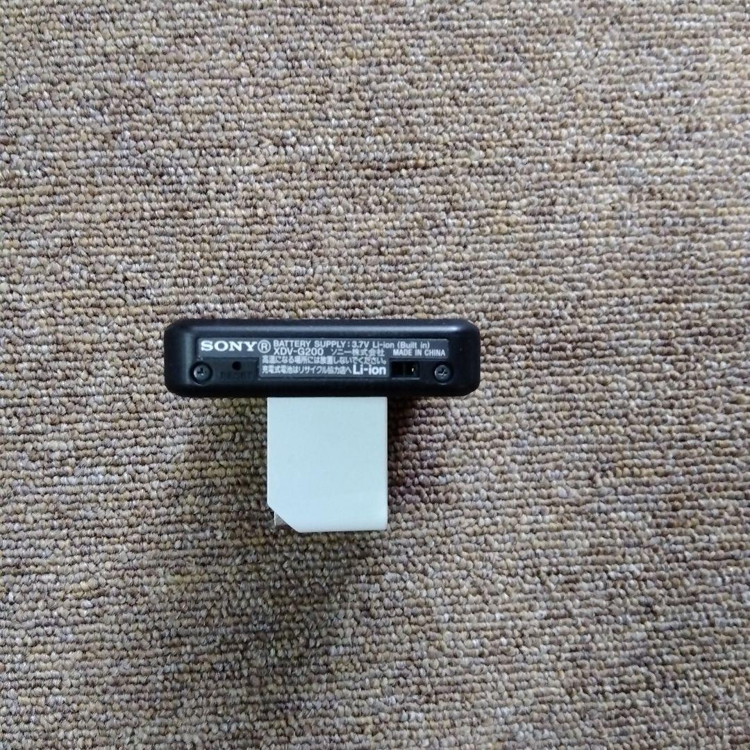 SONY ワンセグTV対応 FMステレオ/AMラジオ XDV-G200(B)