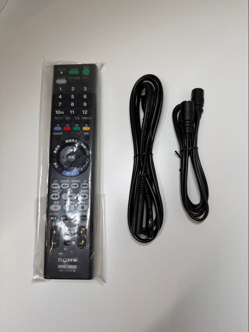 SONY BDZ-ZW1500 ブルーレイ/DVDレコーダー リモコン未使用品