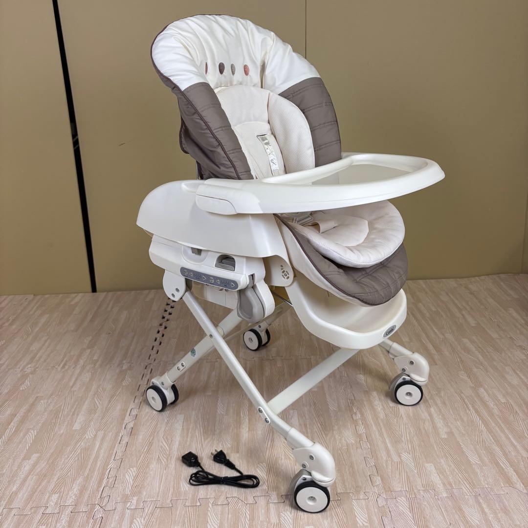 極上クリーニング済　☆美品☆　コンビ　ハイロー　電動式　ネムリラ　オートスイング