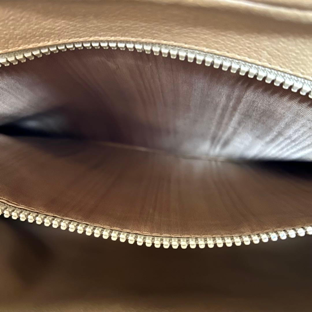 CELINE オールドセリーヌ マカダム柄 ブリーフケース ビジネスバッグ 茶色