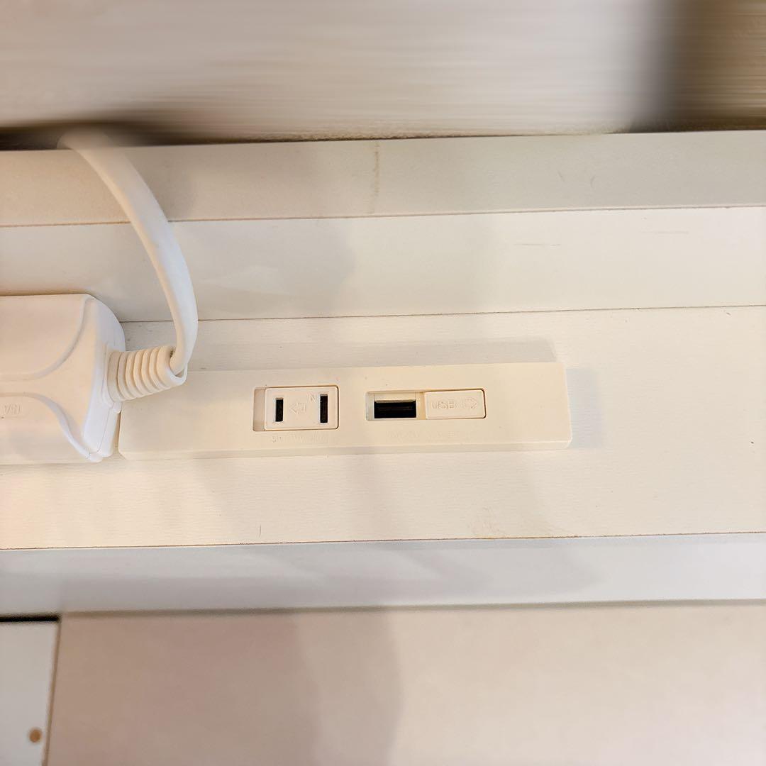 ニトリ クイーンサイズ ベッドフレーム 収納付き ホワイト