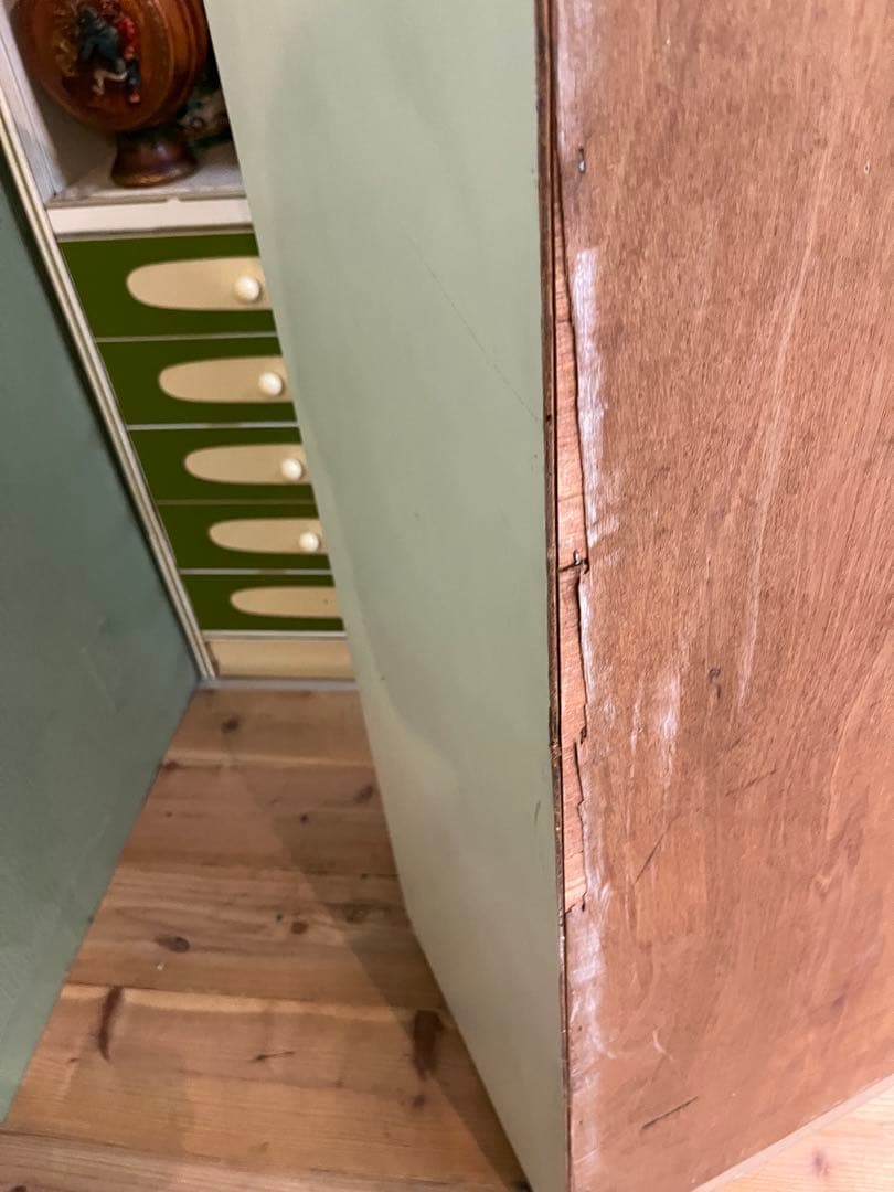 ミシン糸収納棚 ラック 昭和レトロ 当時物 インテリア ビンテージ 店舗さ什器