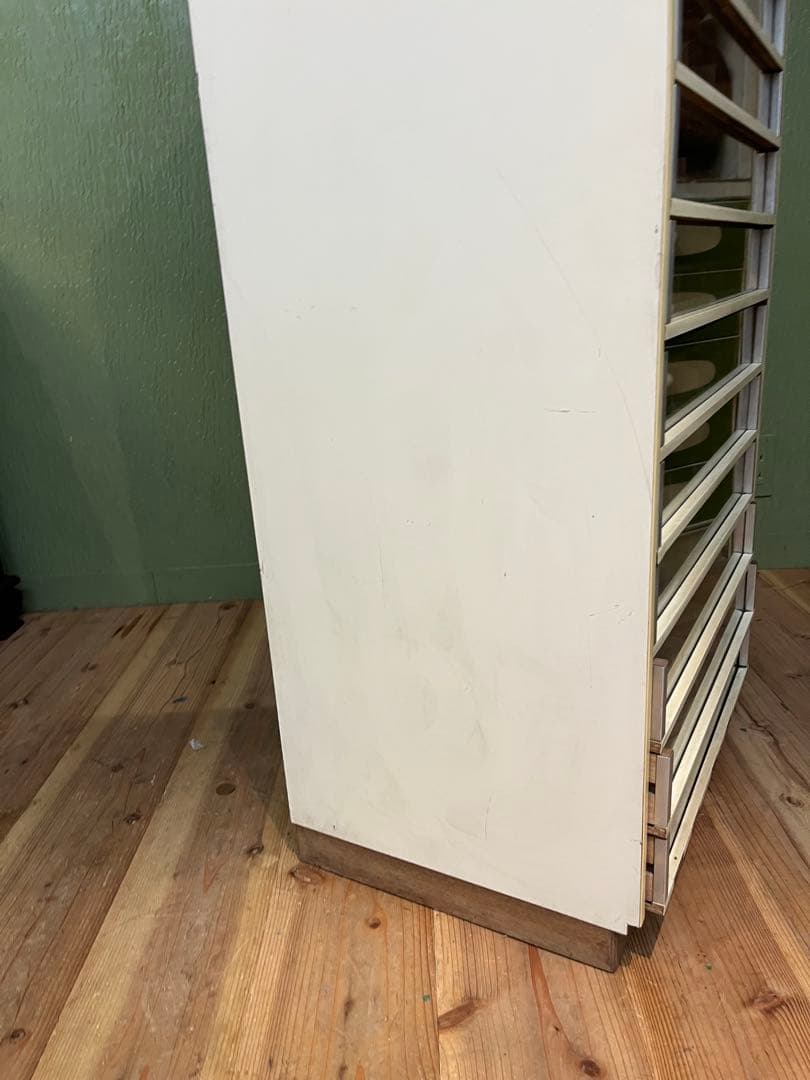 ミシン糸収納棚 ラック 昭和レトロ 当時物 インテリア ビンテージ 店舗さ什器