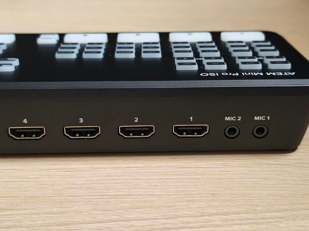 新品同様 ATEM Mini Pro ISO Blackmagic Design