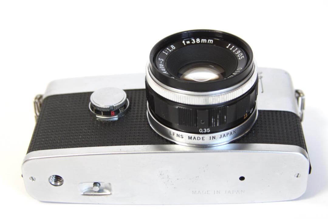 フィルムカメラ OLYMPUS PEN F F.Zuiko Auto-S 38mm F1.8