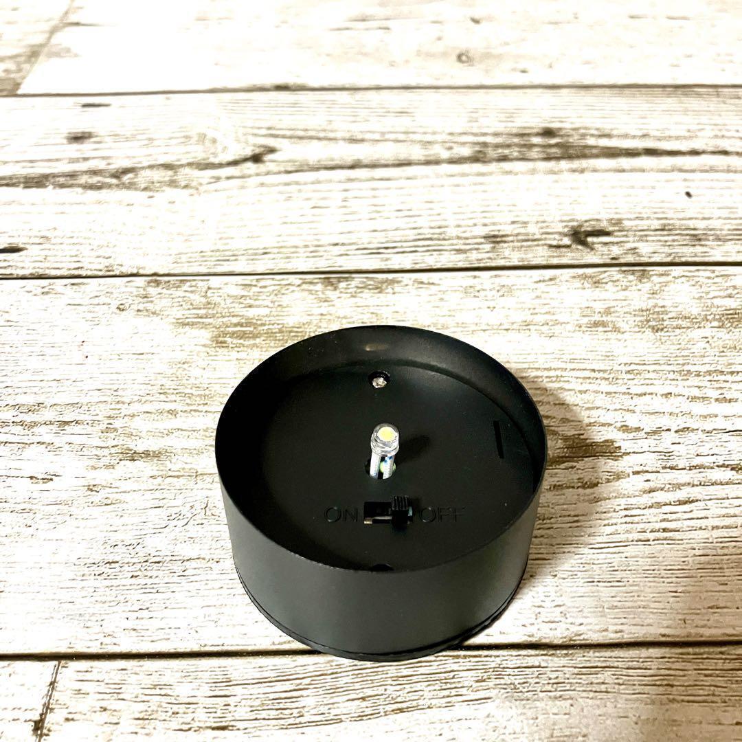 【16個おまとめ処分】屋外　ソーラーライト　ウォーム　ブラック円柱　ステンレス