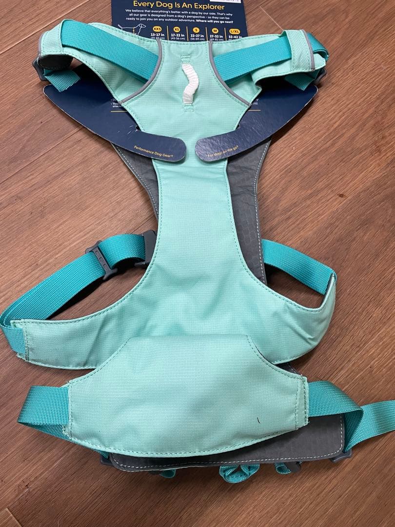 ラフウェア　フラッグラインハーネス　セージグリーン L/XL 大型犬