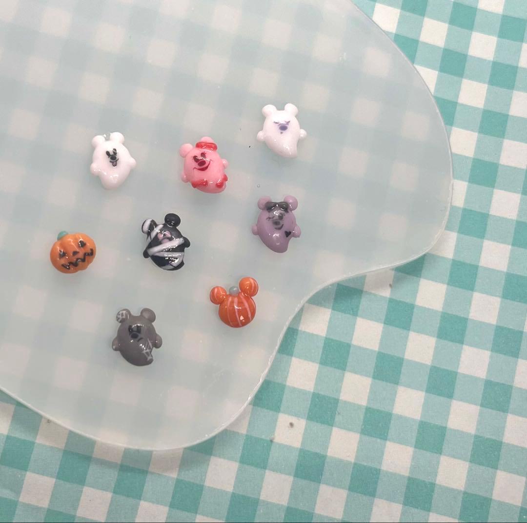 ネイルパーツ　ハロウィン　おばけ