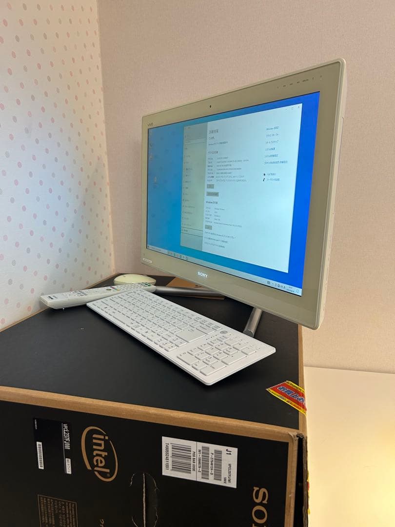 SONY VAIO 地デジ、ブルーレイ、HDMI入力、24インチ フルHD