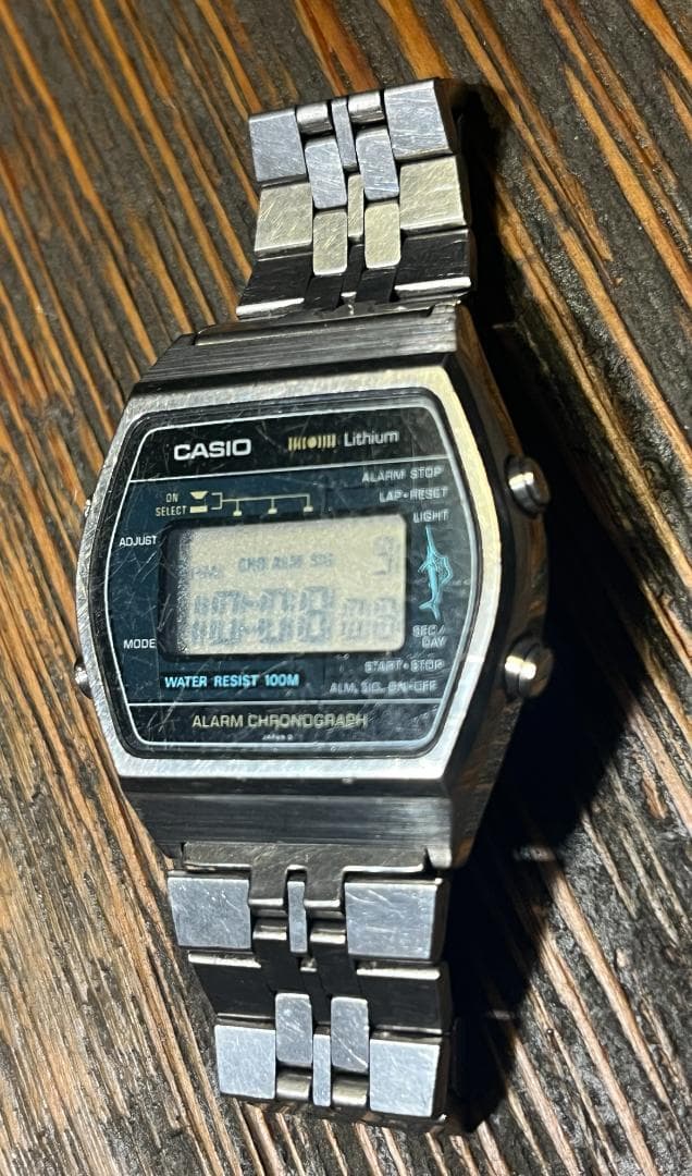 CASIO W-250 ビンテージ カシオ デジタル時計
