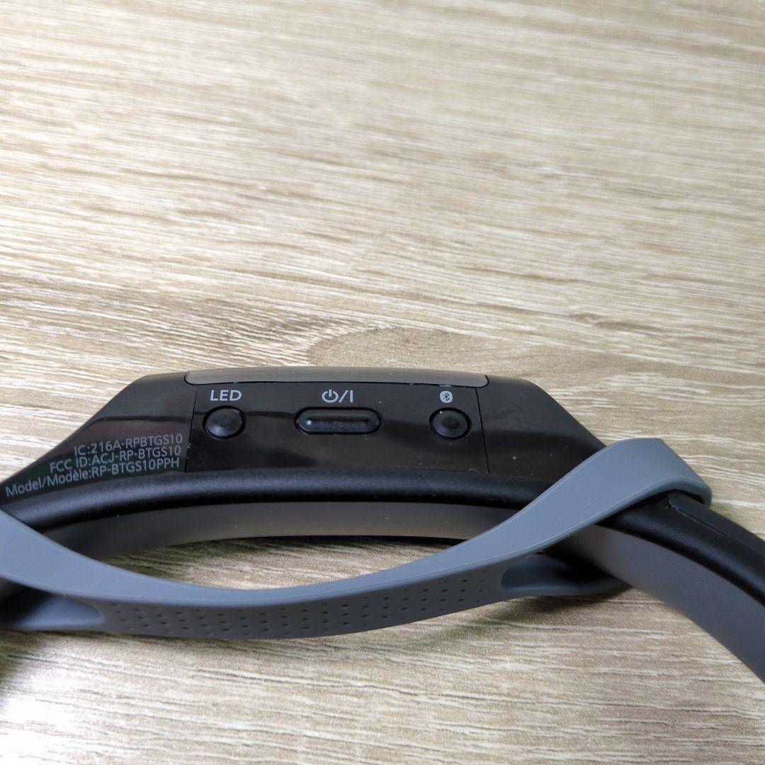 レア Panasonic パナソニック RP-BTGS10 骨伝導イヤホン